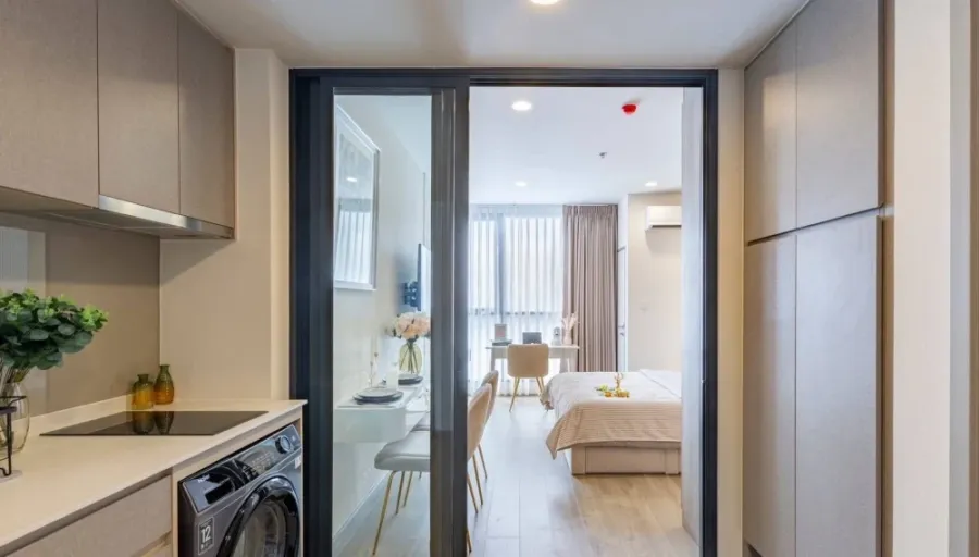 ขาย The crown residences ห้องพร้อมอยู่ เฟอร์พร้อม สิ่งอำนวยความสะดวกครบจองเลย