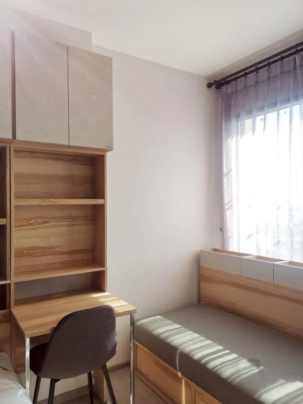 Urgent for rent !! Condo Life Sukhumvit 62, new room, fully furnished, convenient transportation, near BTS Bang Chak, don't miss !!