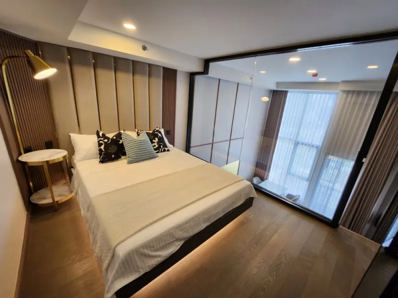 For rent Park Origin Chula-Samyan ห้อง loft 2 ชั้น built-in ทั้งห้องอย่างดี ปังขนาดนี้ เข้าอยู่เลยย