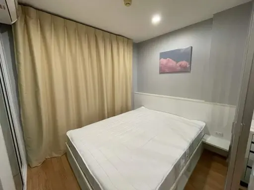For sale, Lumpini Ville On Nut 46, 8th floor, beautiful room, fully furnished, livable, say you don't miss it, book now, hurry up.