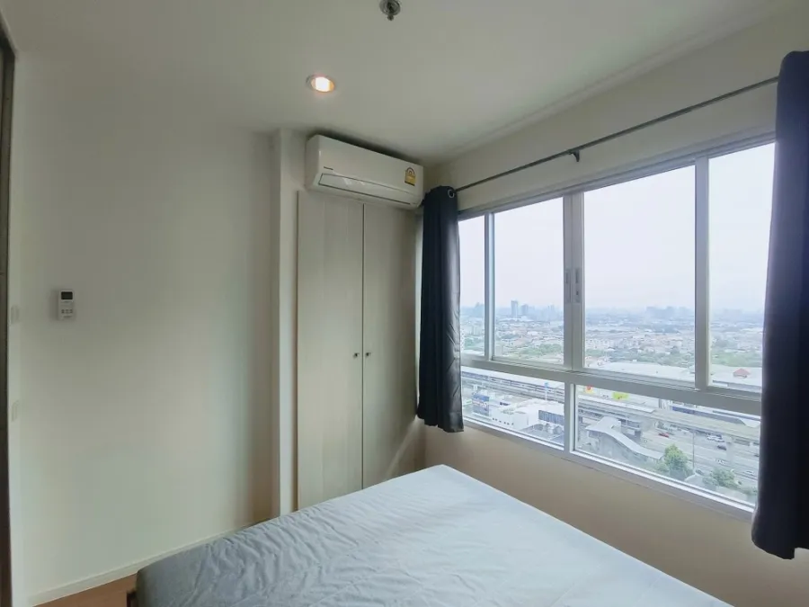 Condo for rent, Lumpini Park Rattanathibet - Ngamwongwan, high floor, city view, fully furnished, ready to move in, don't wait.
