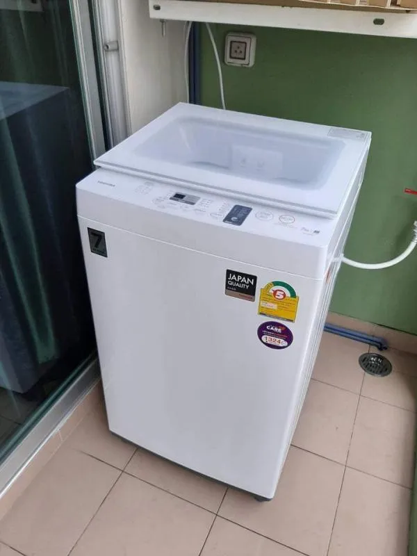Urgent for rent !! Condo Lumpini Place Srinakarin-Huamark Station, fully furnished Near the Airport Link Hua Mak Station Can carry the bag and move in !!