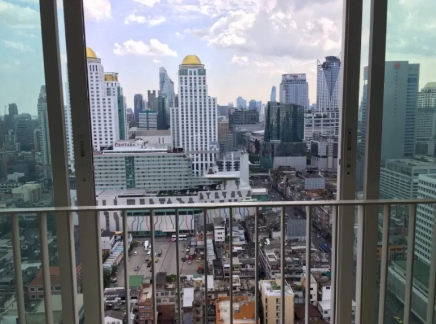 Condo for rent, Ideo Verve Ratchaprarop, beautiful room, high floor, good view, in the heart of the city, convenient to travel, don't wait!