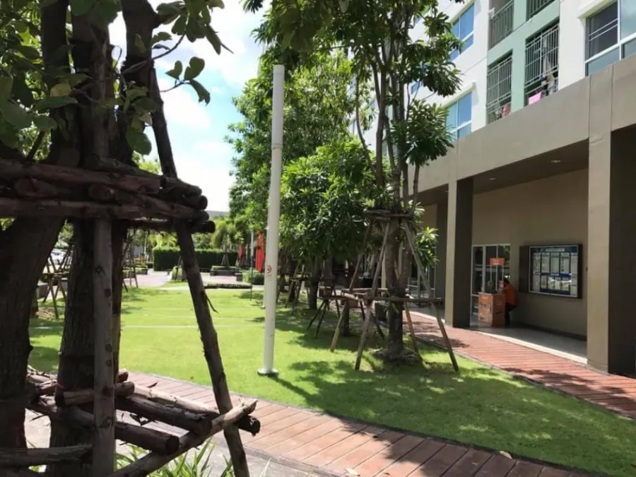 Condo for sale, Lumpini Park Nawamin-Sriburapha, beautiful room, fully furnished, good view, cheap price