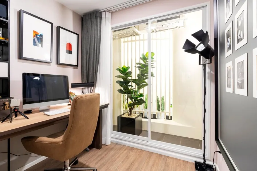 ขายดาวน์คอนโด บลู พหลโยธิน 35 ห้อง One bed room Plus ชั้น 5 วิวสวน รีบมาเป็นเจ้าของด่วนๆ