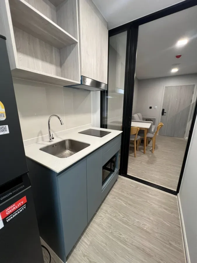 For rent: KAVE SEED KASET 1 Bedroom Extra, 2nd floor, low rise, fully furnished, appliances included. Come reserve now, don't miss out!