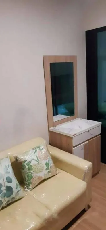 Condo for rent, Plum Condo Mix Chaengwattana, 2nd floor, near the seventh Fully furnished, ready to move in. Urgent.
