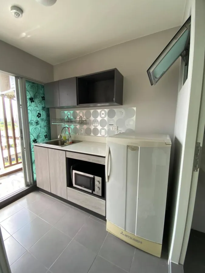 For rent D Condo Campus Kamphaeng Saen, city view, not reserved, can't be anymore !!