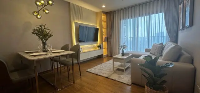 ให้เช่า เดอะ ไลน์ ไวบ์ ชั้น 32 บนสุดสูงมาก ไม่บล็อควิว เฟอร์นิเจอร์ built-in + เครื่องใช้ไฟฟ้าครบ images