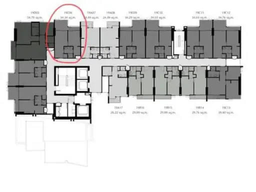 ขายดาวน์ CENTRIC RATCHAYOTHIN 1 BEDROOM PLUS Fully furnished images