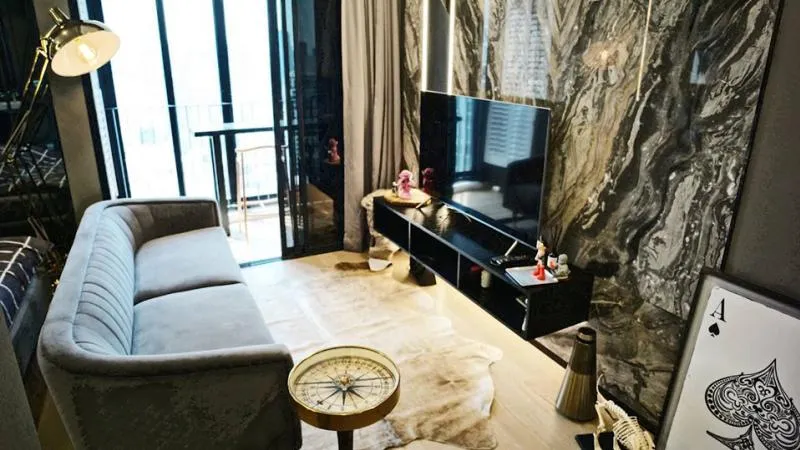 Wow, Condo for rent Ashton Chula-Silom, beautiful room, fully furnished, ready to move in. Hurry up, hurry up