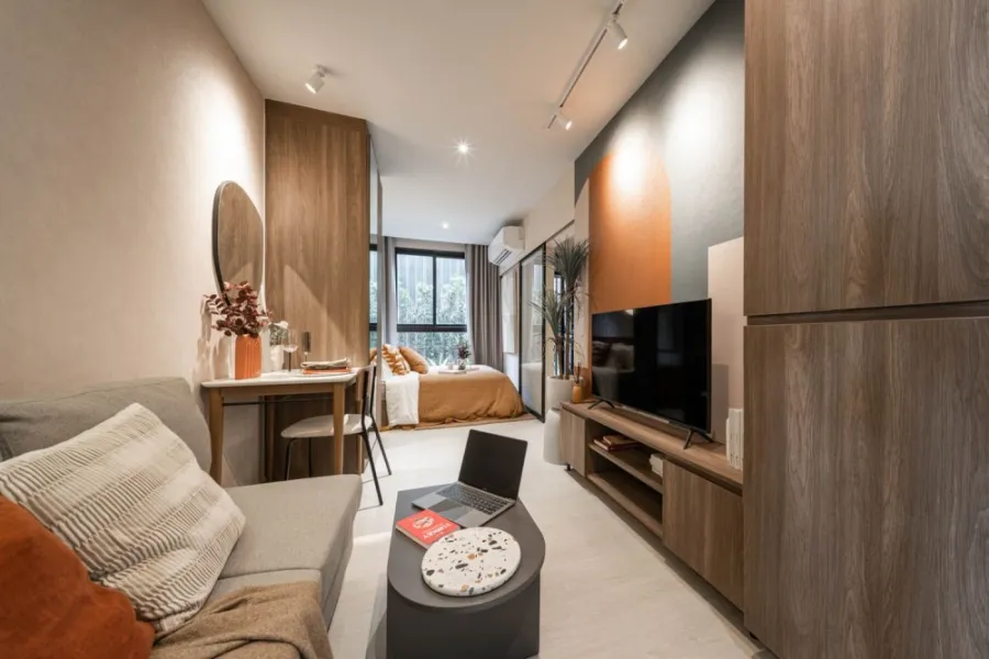 Down payment for sale, New Cross Khu Khot Station, Building C, 4th floor, very nice project. If interested, hurry and reserve now. Don't miss it.