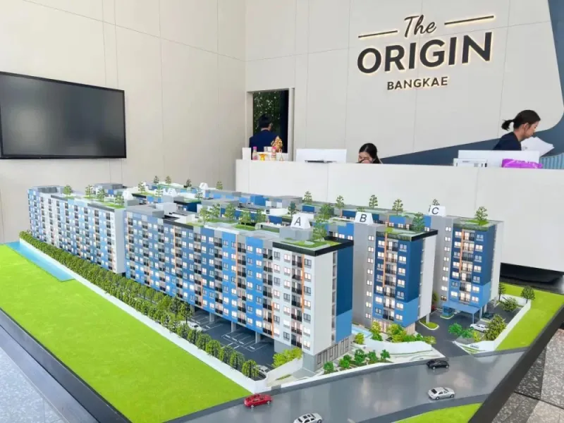 ขายดาวน์ The Origin Bangkae ห้องมุมมีความเป็นส่วนตัว ราคาอย่างคุ้ม ต้องรีบมาจับจองเลย