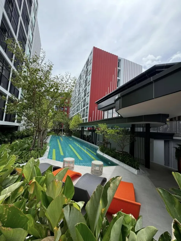 ให้เช่า dcondo hype rangsit ชั้น 6 ตึก B มาพร้อมเฟอร์และเครื่องใช้ไฟฟ้าครบ จองเลย อย่ารอช้า