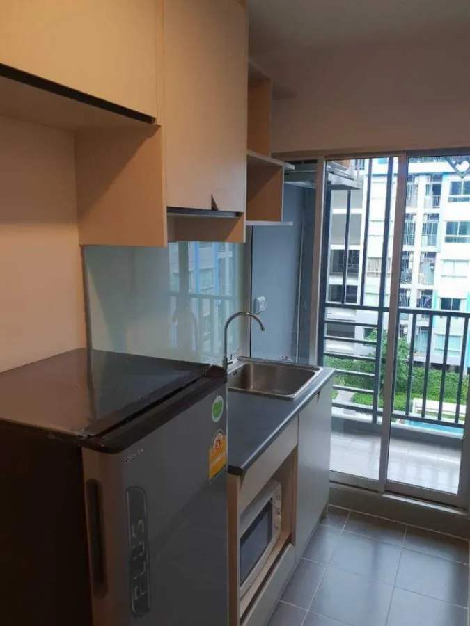 Condo for rent, The Kith Plus Sukhumvit 113, 5th floor, convenient transportation, near BTS, don't wait, book now!!