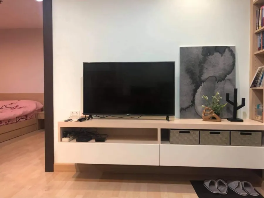 FOR RENT RHYTHM RATCHADA, 16th floor, very good view, very spacious room Nicely decorated Don't make a reservation, miss it. Hurry up.