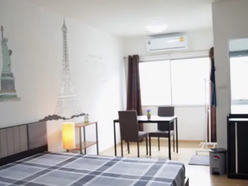 Condo for rent, A Space Sukhumvit 77, corner room, meadow view, don't miss it.