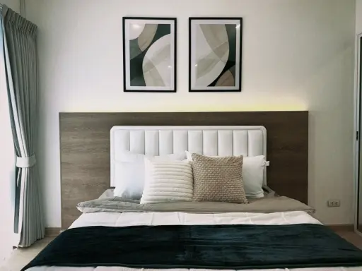 Selling a unit at a space sukhumvit 77. The rooms are well-partitioned and offer fantastic pool views. You definitely need to book this one! images
