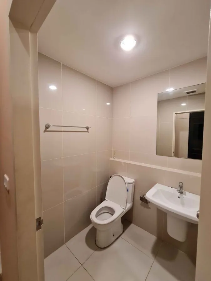 For rent, Niche Mono Sukhumvit-Puchao, 9th floor, good view, comes with Buit-In, awesome wall, beautiful and livable like this. Book now.