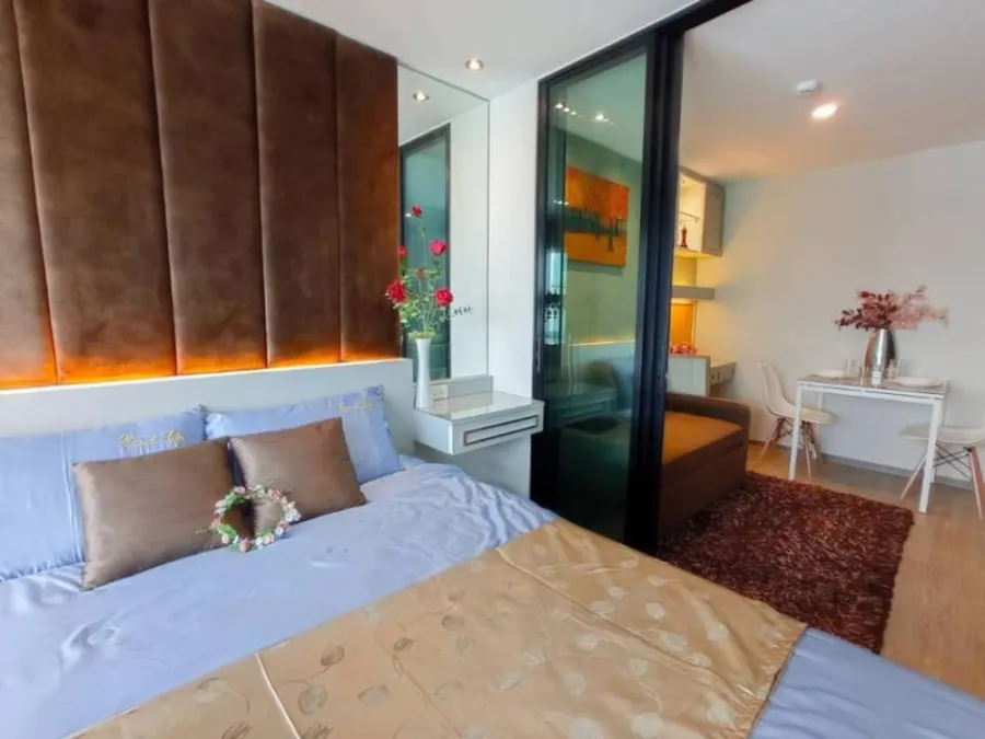 Condo for rent, Regent Home Sukhumvit 97/1, near BTS, beautiful room, ready to move in, fully furnished !! Don't wait