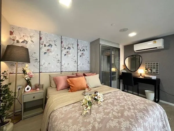 ให้เช่า โมดิซ ลอนซ์ รังสิต ชั้น 32 แบบ 1 Bedroom Vertical suite แต่งครบ น่าอยู่ จองเลย ด่วนๆ