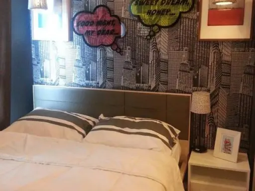 Urgent for rent !! Condo Lumpini Ville Sukhumvit 77/2, beautiful room, fully furnished Full center, do not miss !!