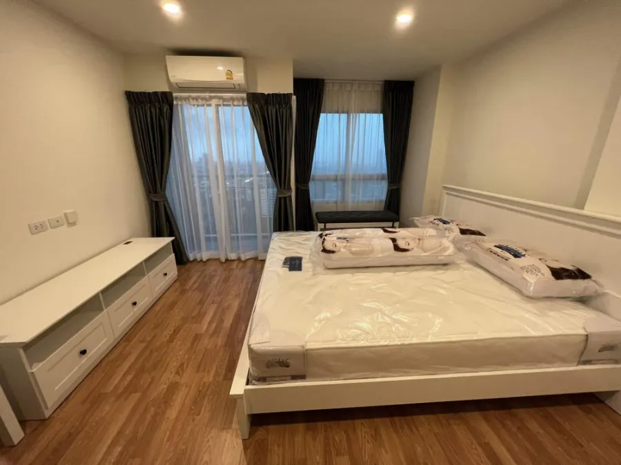 Condo for sale / rent, Lumpini Ville Phatthanakan-Srinakarin, beautiful room, on the cover, fully furnished as shown in the picture.
