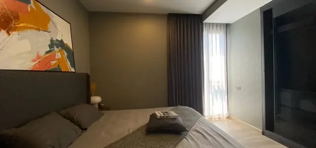 ขาย The Teak Ratchada 19 คอนโดพร้อมเข้าอยู่ Fully Furnished ติดวอลเปเปอร์ทั้งห้อง มีเครื่องใช้ไฟฟ้าให้ครบ จองด่วนก่อนพลาด images