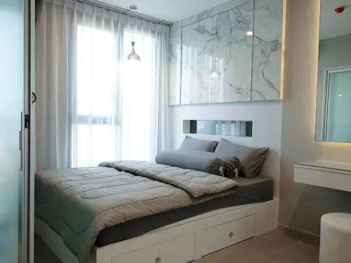 For rent, The Parkland Petchkasem 56, beautiful room, luxurious decoration, full, very livable, book now, don't wait.