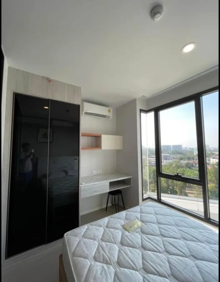 For rent, Ciela Sripatum, 8th floor, beautiful room, fully furnished, new furniture, unpack the box, book now, don't wait.