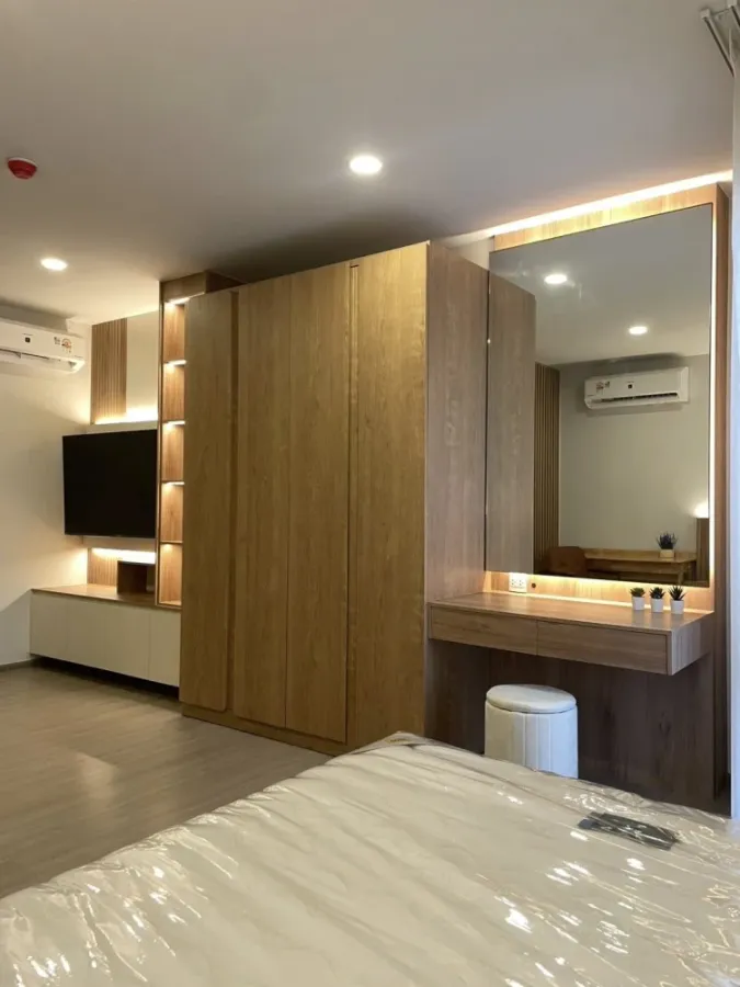 ให้เช่า Aspire Sukhumvit - Rama 4 ชั้น 10 วิวหันออกข้างนอก ไม่มีตึกสูงบัง พร้อมเฟอร์บิวท์อินสุดเริ่ด ห้ามพลาด