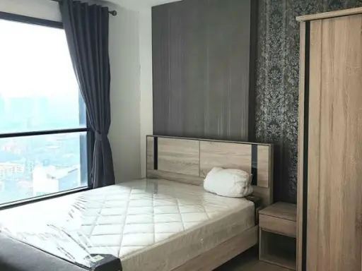 Condo for rent, The Base Rama 9 - Ramkhamhaeng, beautiful decorated room, high floor, good view, convenient transportation, do not miss this room. images
