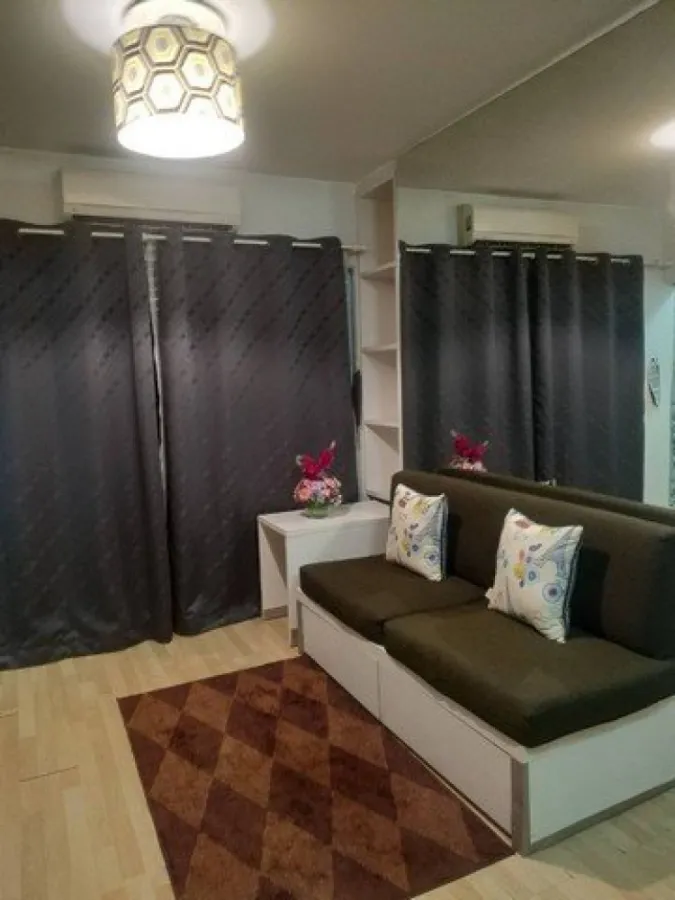 For rent!! My Condo Sukhumvit 81, 8th floor, new room, very spacious, very beautiful, don't miss it!!