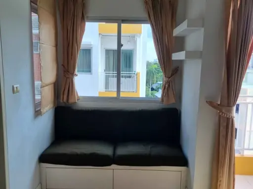 ขาย My Condo Sukhumvit 103 ห้องมุมให้ความเป็นส่วนตัว ทำเลดี มาพร้อมเฟอร์ครบครัน จองด่วน