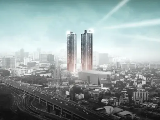 Sale down payment Life Ladprao, this room has a great view. Good central area, 1 bedroom, 1 bathroom, whoever misses it will be very disappointed.