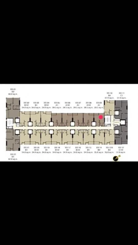 IDEO Q SIAM RATCHATHEWI *** ชั้น 12 ห้องดีมาก studio ขนาด29.5 ตร.ม. แบบนี้ต้องจอง!!!