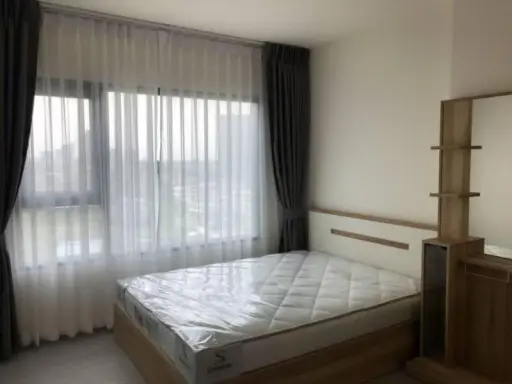 For rent Aspire Sathorn-Ratchapruek Vintage style room with Digital Door Lock attached as well. Convenience is in here.