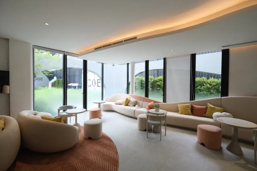 Down payment sale for COBE Ratchada Rama 9, corner room with privacy, good location, comes with complete facilities, don't miss it.