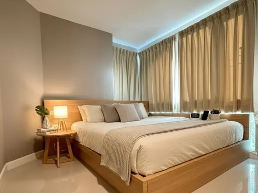 ขาย Swift Condo ห้องมุมให้ความเป็นส่วนตัว วิวโล่ง ไม่บล็อค มาพร้อมเฟอร์ครบครัน รีบจองเลย