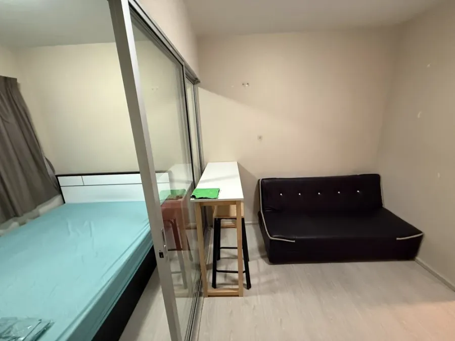 Plum Condo Park Rangsit for rent, 6th floor, outside view, fully furnished, nice to live in, reserve now, don't miss out!