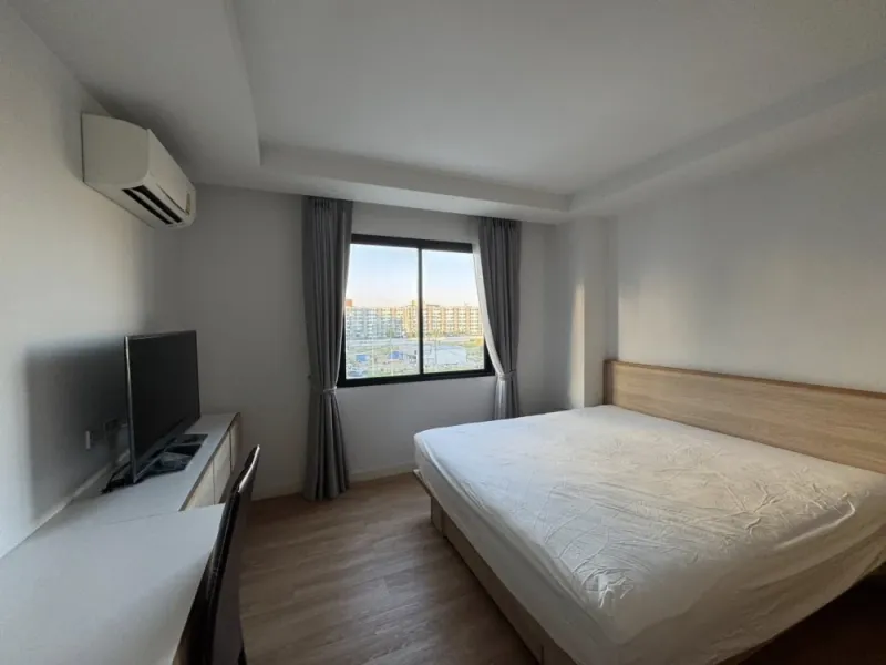 ให้เช่า V Condo Salaya ชั้น 5 ขนาด 34 ตร.ม. ห้องมุม เฟอร์นิเจอร์และเครื่องใช้ไฟฟ้าครบครัน จองเลย