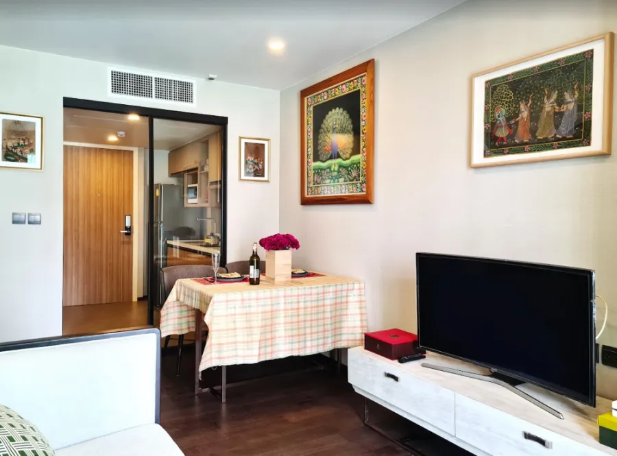 Condo for sale or rent at Na Vara Residence, beautiful room, decorated with furniture. and complete electrical appliances