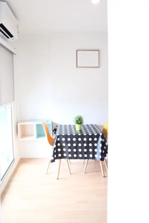 Condo for rent, Lumpini Place Srinakarin-Hua Mak Station, nice room, fully furnished, just bring your bags.