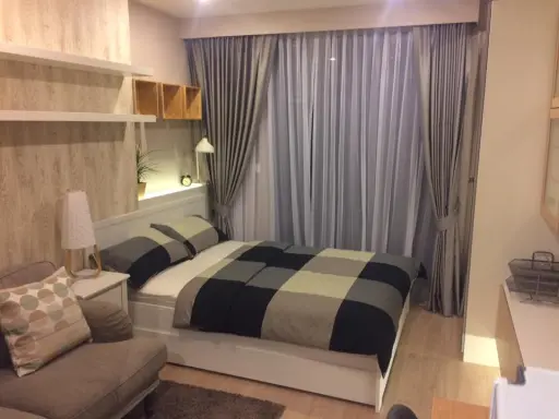 The most wonderful condo for rent, Ideo Q Chula Samyan, decorated room is very beautiful, fully furnished, 21st floor, ready to move in. images