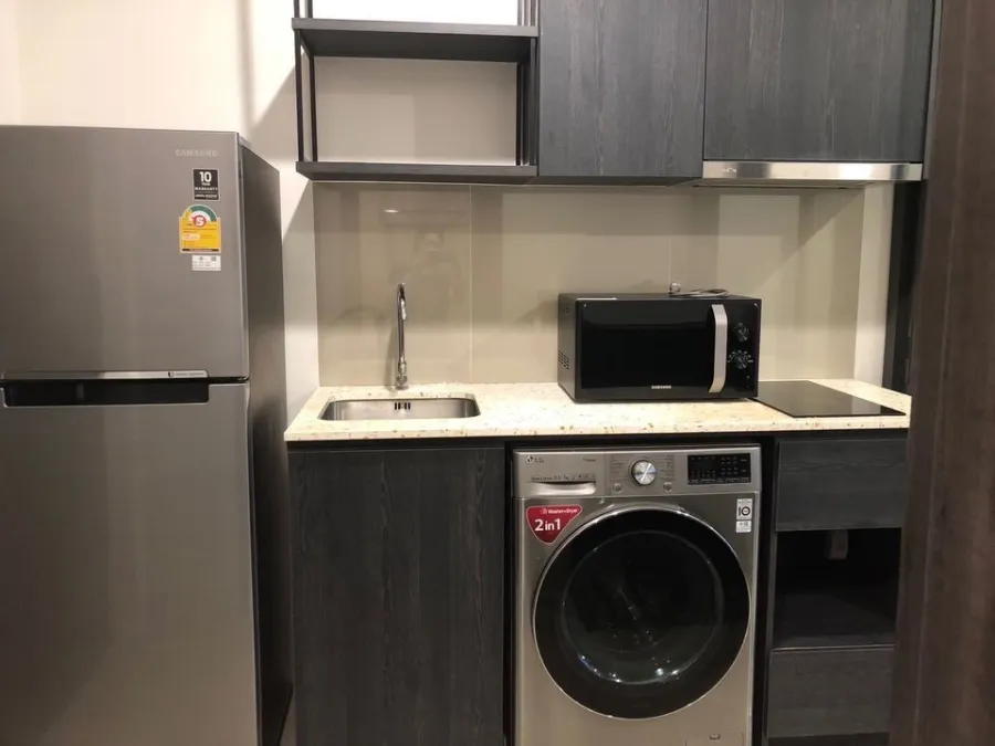 For Rent XT Huaikwang ห้องกั้นเป็นสัดส่วน ตกแต่งสวย น่าอยู่มาก ไม่จองคือพลาดสุดๆ
