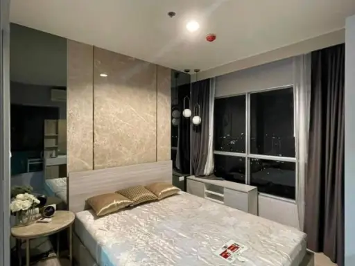Wow, very beautiful room, selling Aspire Ngamwongwan, nice to live, luxuriously decorated, very young child. get a view of the mall Don't miss it