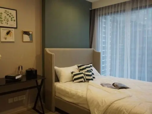 For rent Condo ideo mobi Asok, 21st floor, high view, fully furnished room. Plus the best price Not booking is a big mistake. images