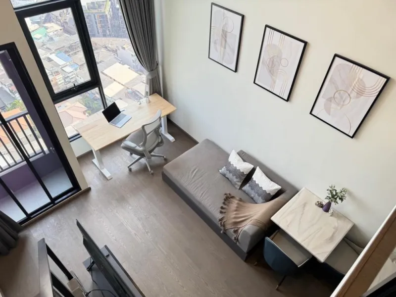 For sale rent Condo Park Origin Chula Samyan Duplex ตกแต่งน่าอยู่ วิวสวยสุดๆ จองเลยจ้า พลาดไม่ได้