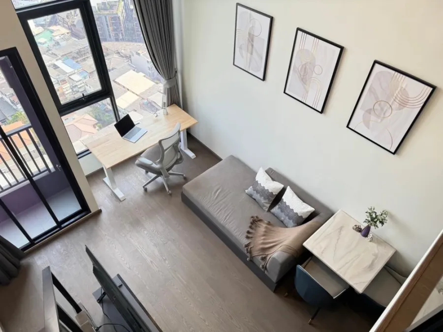 For sale rent Condo Park Origin Chula Samyan Duplex ตกแต่งน่าอยู่ วิวสวยสุดๆ จองเลยจ้า พลาดไม่ได้