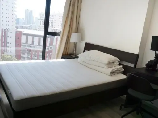 For rent!! Condo Ideo Mobi Asoke, 12th floor, complete amenities. Ready to move in immediately. Don't miss it!!